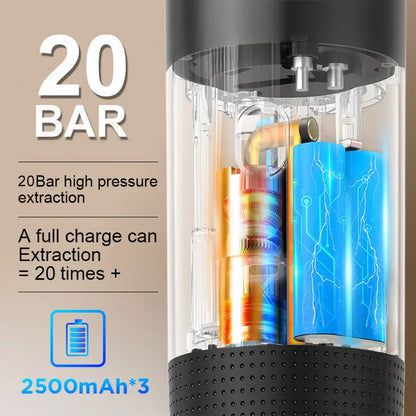 wireless portable espresso machine