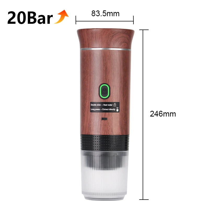 wireless portable espresso machine