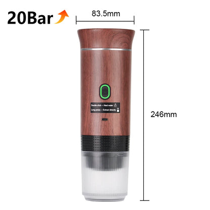wireless portable espresso machine