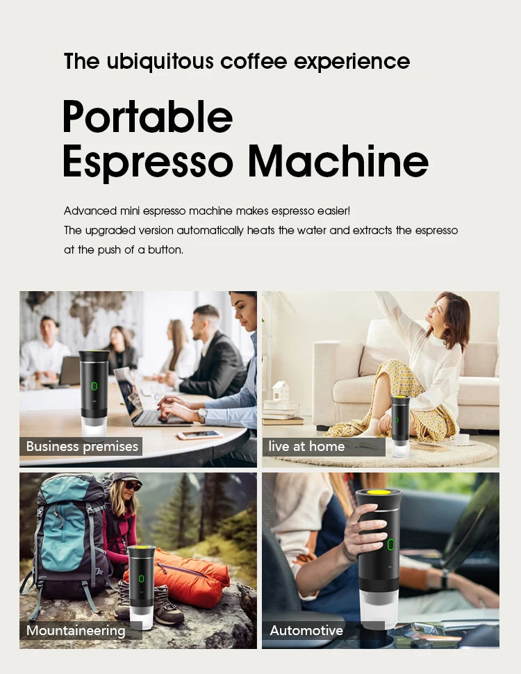 wireless portable espresso machine