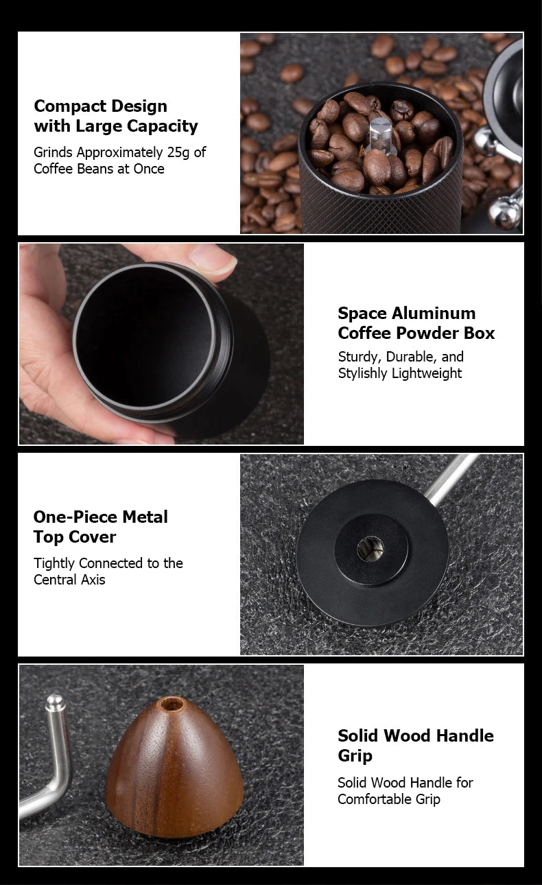 precision manual coffee grinder