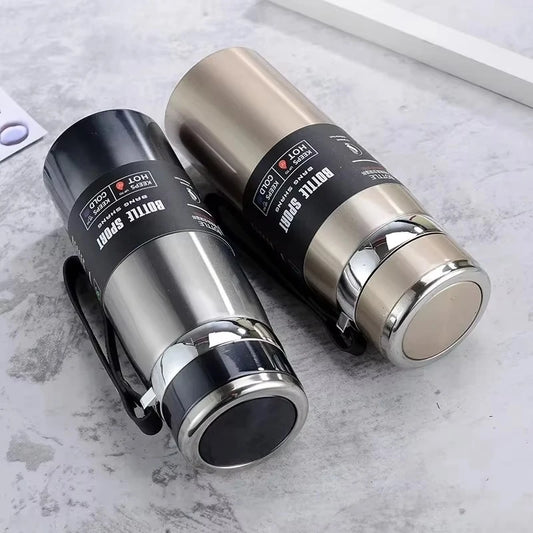 stainless steel thermal water bottle