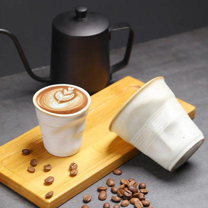 stoneware coffee cup