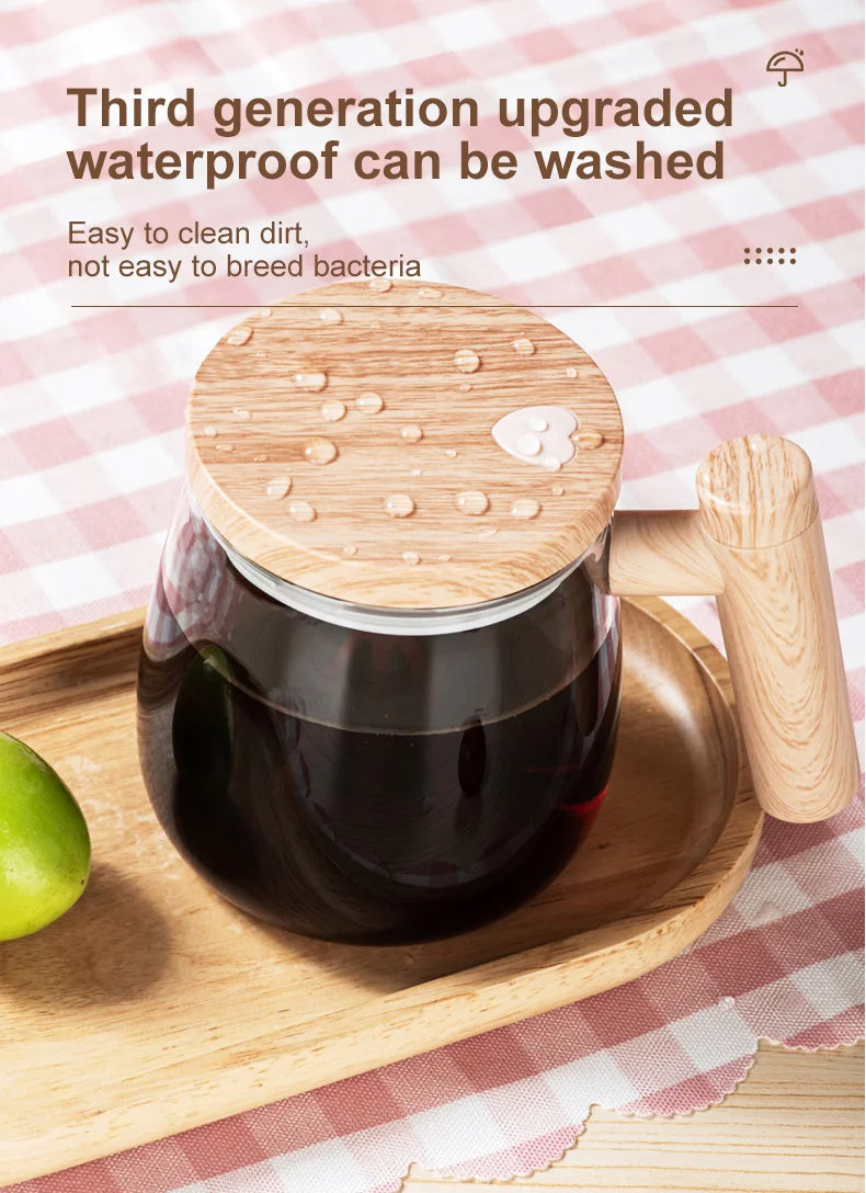 automatic self-stirring mug