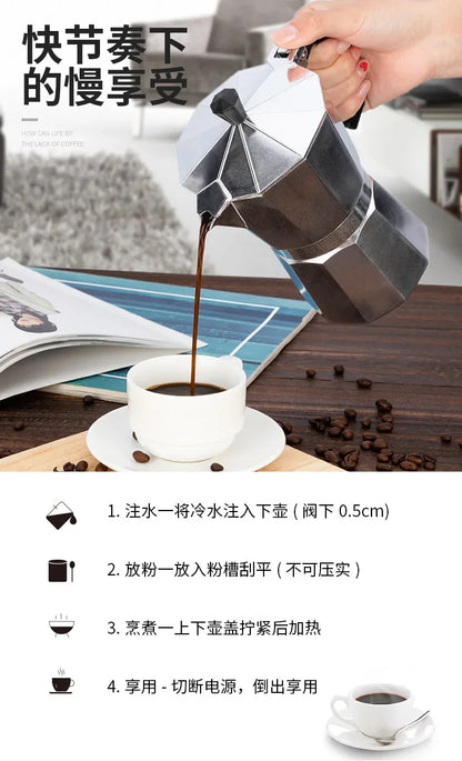 italian-style mocha coffee pot