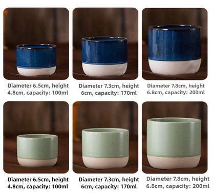 vintage stoneware coffee mug