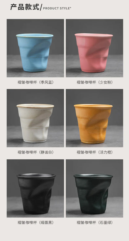 stoneware coffee cup
