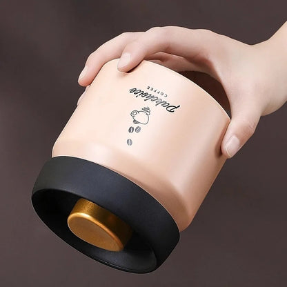 stainless steel vacuum coffee container
