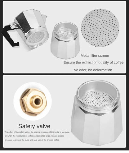 italian-style mocha coffee pot