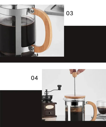 stainless steel french press coffee maker